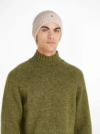 TOMMY HILFIGER | Mütze - Haube ESSENTIAL | creme