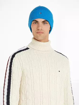 TOMMY HILFIGER | Mütze - Haube ESSENTIAL | hellblau