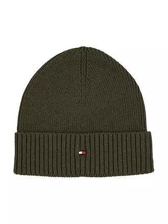 TOMMY HILFIGER | Mütze - Haube ESSENTIAL | olive
