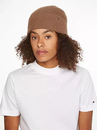 TOMMY HILFIGER | Mütze - Haube ESSENTIAL | dunkelblau