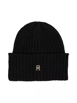 TOMMY HILFIGER | Mütze - Haube | schwarz