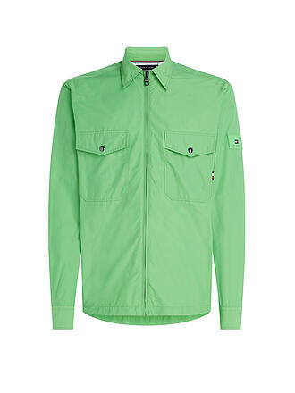 TOMMY HILFIGER | Overshirt | grün