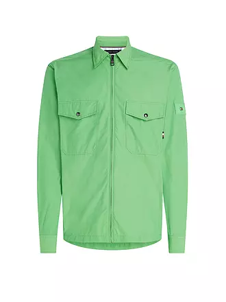 TOMMY HILFIGER | Overshirt | grün