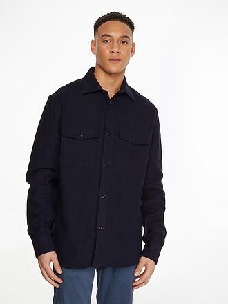 TOMMY HILFIGER | Overshirt | blau