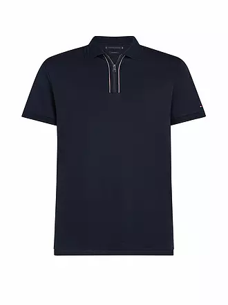 TOMMY HILFIGER | Poloshirt Regular Fit LIQUID COTTON | blau