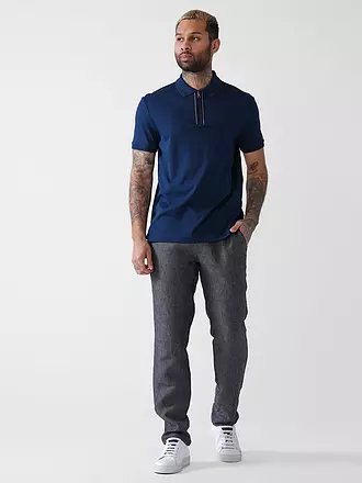 TOMMY HILFIGER | Poloshirt Regular Fit LIQUID COTTON | dunkelblau