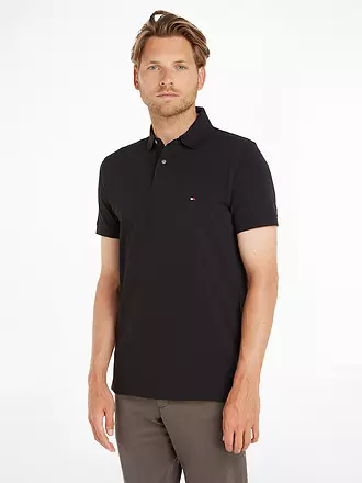 TOMMY HILFIGER | Poloshirt Regular Fit PERFORMANCE | schwarz