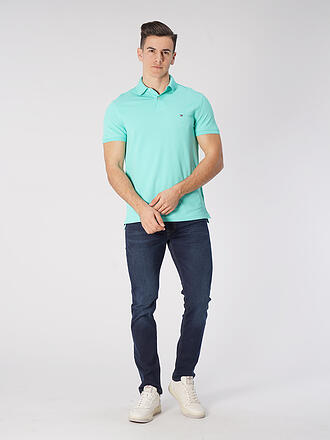 TOMMY HILFIGER | Poloshirt Regular Fit PERFORMANCE | türkis