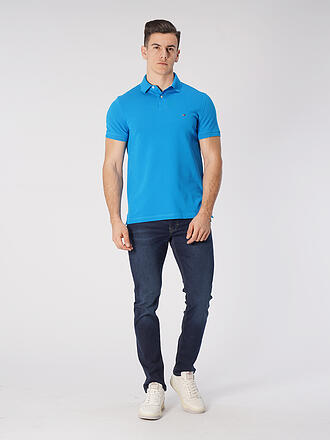 TOMMY HILFIGER | Poloshirt Regular Fit PERFORMANCE | blau