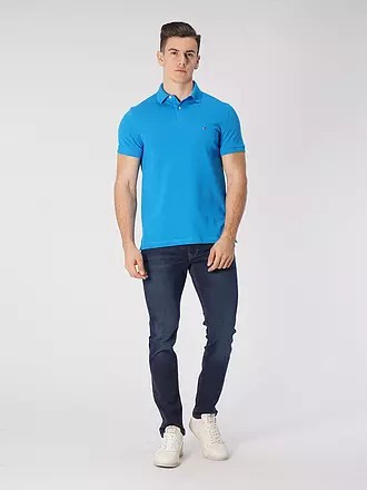 TOMMY HILFIGER | Poloshirt Regular Fit | grün