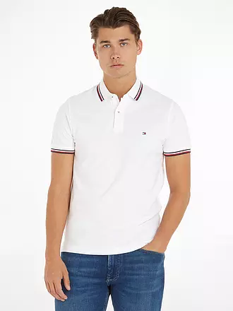 TOMMY HILFIGER | Poloshirt Slim Fit | weiss