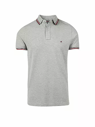 TOMMY HILFIGER | Poloshirt Slim Fit | grau