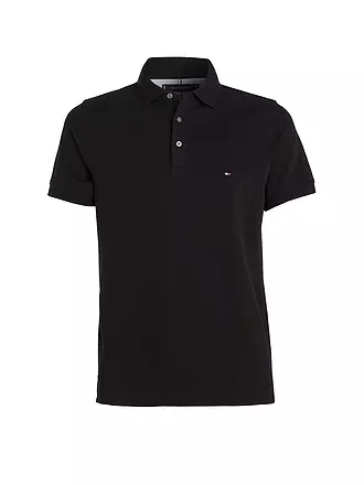 TOMMY HILFIGER | Poloshirt Slim Fit | schwarz