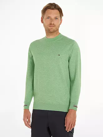 TOMMY HILFIGER | Pullover | grün