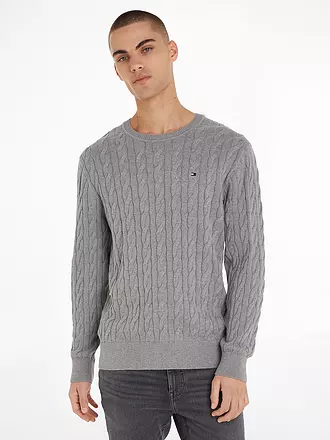 TOMMY HILFIGER | Pullover | hellgrau