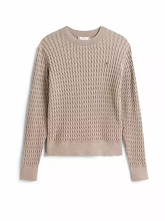 TOMMY HILFIGER | Pullover | dunkelgrün