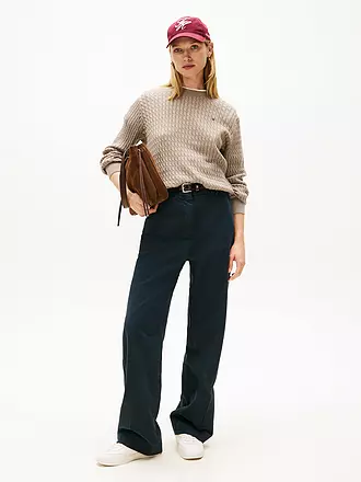 TOMMY HILFIGER | Pullover | dunkelgrün