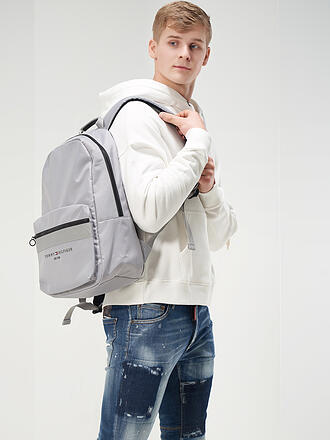 TOMMY HILFIGER | Rucksack TH Established | grau
