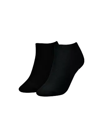 TOMMY HILFIGER | Sneaker Socken 2-er Pkg. white | schwarz