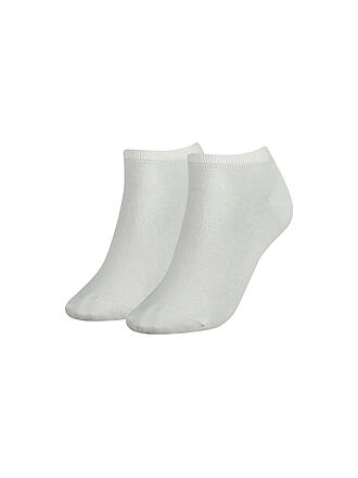 TOMMY HILFIGER | Sneaker Socken 2-er Pkg. white | schwarz