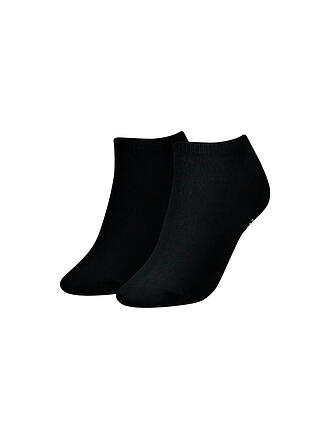 TOMMY HILFIGER | Sneaker Socken 2er Pkg whisper white | schwarz