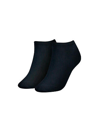 TOMMY HILFIGER | Sneaker Socken 2er Pkg whisper white | blau