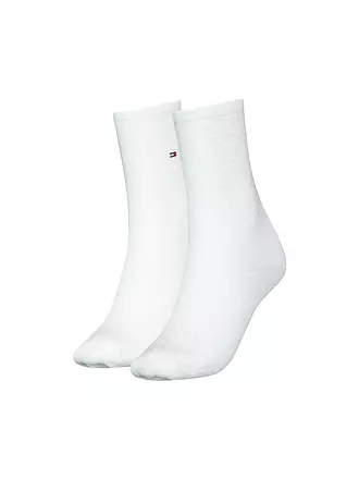 TOMMY HILFIGER | Socken 2-er Pkg. beige | weiss