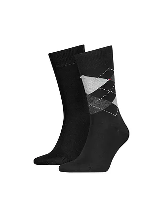 TOMMY HILFIGER | Socken 2-er Pkg. jeans | schwarz