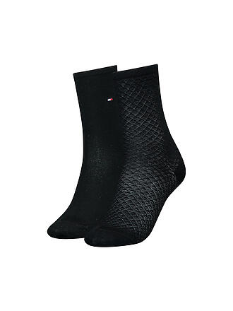 TOMMY HILFIGER | Socken 2-er Pkg. white | schwarz