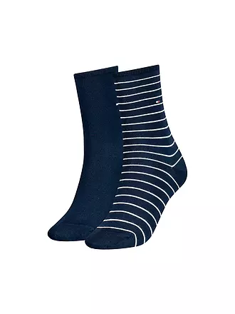 TOMMY HILFIGER | Socken 2er Pkg black | blau