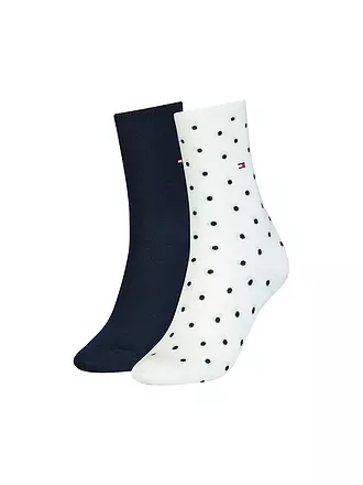 TOMMY HILFIGER | Socken 2er Pkg grau mele | creme