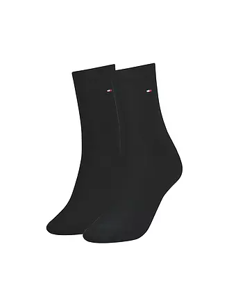 TOMMY HILFIGER | Socken 2er-Packung dark navy | schwarz