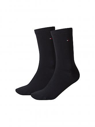 TOMMY HILFIGER | Socken 2er-Packung dark navy | grau
