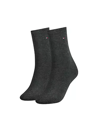 TOMMY HILFIGER | Socken 2er-Packung dark navy | grau