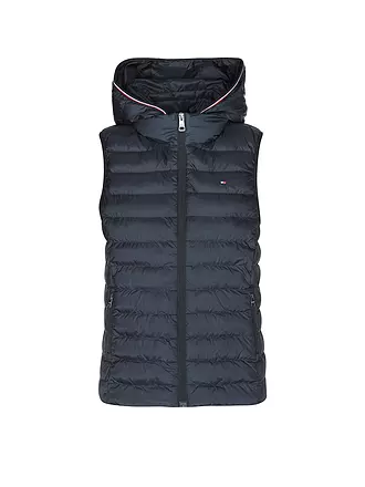 TOMMY HILFIGER | Steppgilet | schwarz