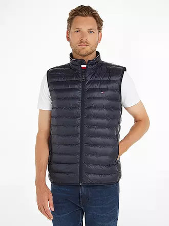 TOMMY HILFIGER | Steppgilet | schwarz