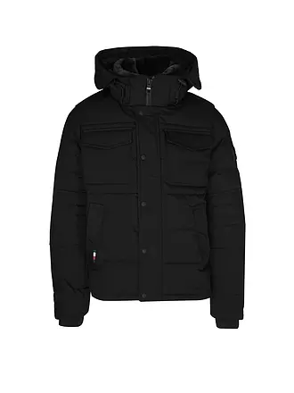 TOMMY HILFIGER | Steppjacke | schwarz