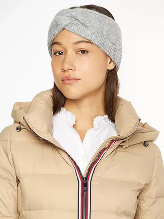 TOMMY HILFIGER | Stirnband | grau