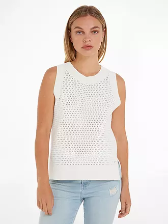 TOMMY HILFIGER | Stricktop | hellblau