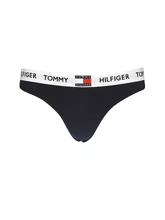 TOMMY HILFIGER | String White | dunkelblau