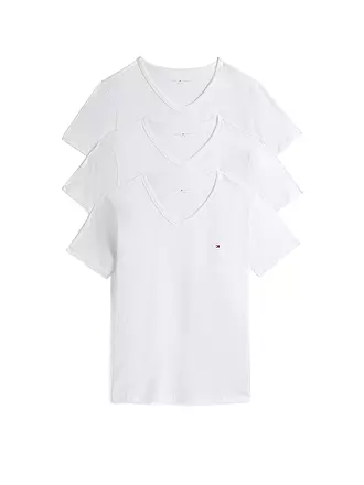 TOMMY HILFIGER | T-Shirt 3er Pkg. | hellgrau
