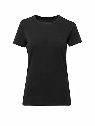 TOMMY HILFIGER | T-Shirt Regular Fit HERITAGE | schwarz
