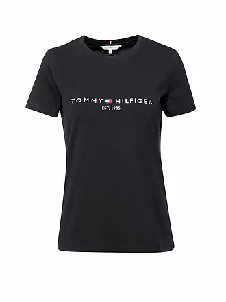 TOMMY HILFIGER | T-Shirt Regular Fit | schwarz