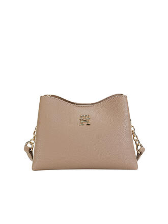 TOMMY HILFIGER | Tasche - Mini Bag TH EMBLEM CROSSOVER | schwarz