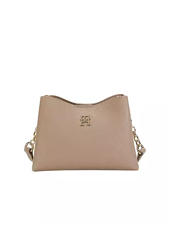 TOMMY HILFIGER | Tasche - Mini Bag TH EMBLEM CROSSOVER | schwarz