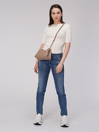 TOMMY HILFIGER | Tasche - Mini Bag TH EMBLEM CROSSOVER | schwarz