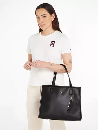 TOMMY HILFIGER | Tasche - Shopper TH CITY | schwarz