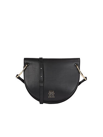 TOMMY HILFIGER | Tasche - Umhängetasche CHIC SADDLE BAG | dunkelrot