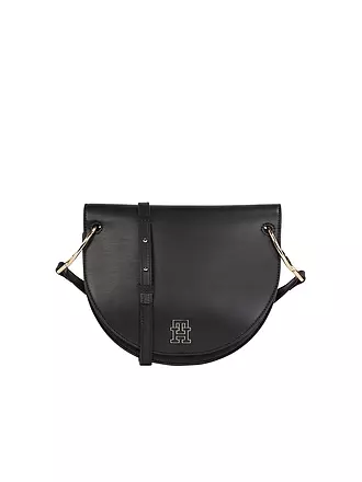 TOMMY HILFIGER | Tasche - Umhängetasche CHIC SADDLE BAG | dunkelrot