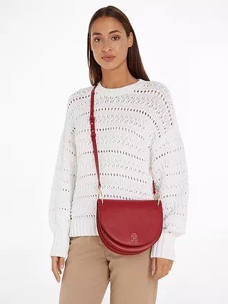 TOMMY HILFIGER | Tasche - Umhängetasche CHIC SADDLE BAG | schwarz